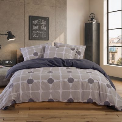 NEF-NEF Homeware Σετ Σεντόνια Βαμβακερά Μονά με Λάστιχο Casual Coreo