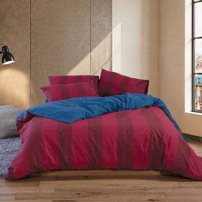 NEF-NEF Homeware Σετ Σεντόνια Βαμβακερά Υπέρδιπλα με Λάστιχο Casual Vertia
