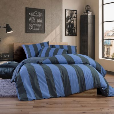 NEF-NEF Homeware Σετ Σεντόνια Βαμβακερά Μονά με Λάστιχο Casual Vertia