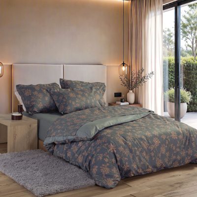 NEF-NEF Homeware Σετ Σεντόνια Βαμβακοσατέν King Size Foxy 270×280