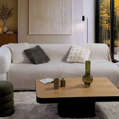 NEF-NEF Homeware Ριχτάρι Τριθέσιου Καναπέ Edinber 180×300