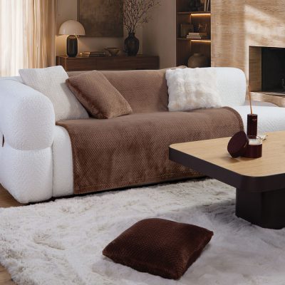 NEF-NEF Homeware Ριχτάρι Πολυθρόνας Edinber 130×180
