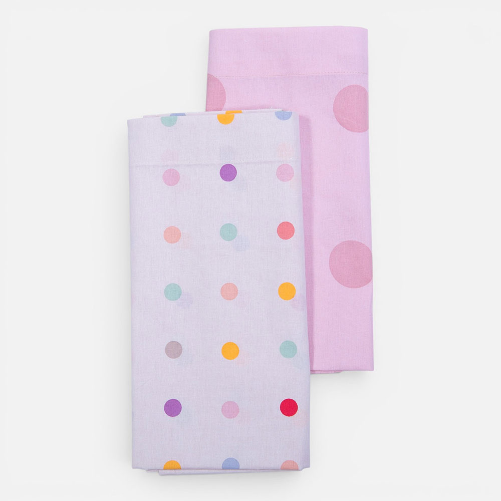 Nef-Nef Homeware Σετ Σεντόνια Λίκνου Βρεφικά 2τεμ. Baby Dots - Image 3