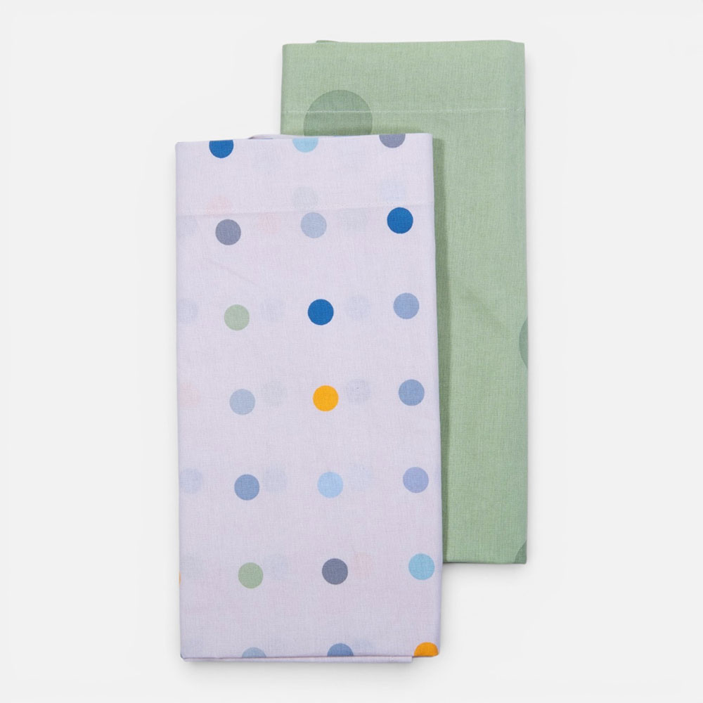 Nef-Nef Homeware Σετ Σεντόνια Λίκνου Βρεφικά 2τεμ. Baby Dots - Image 4