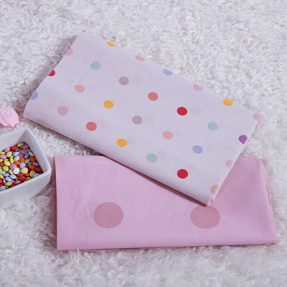 Nef-Nef Homeware Σετ Σεντόνια Λίκνου Βρεφικά 2τεμ. Baby Dots